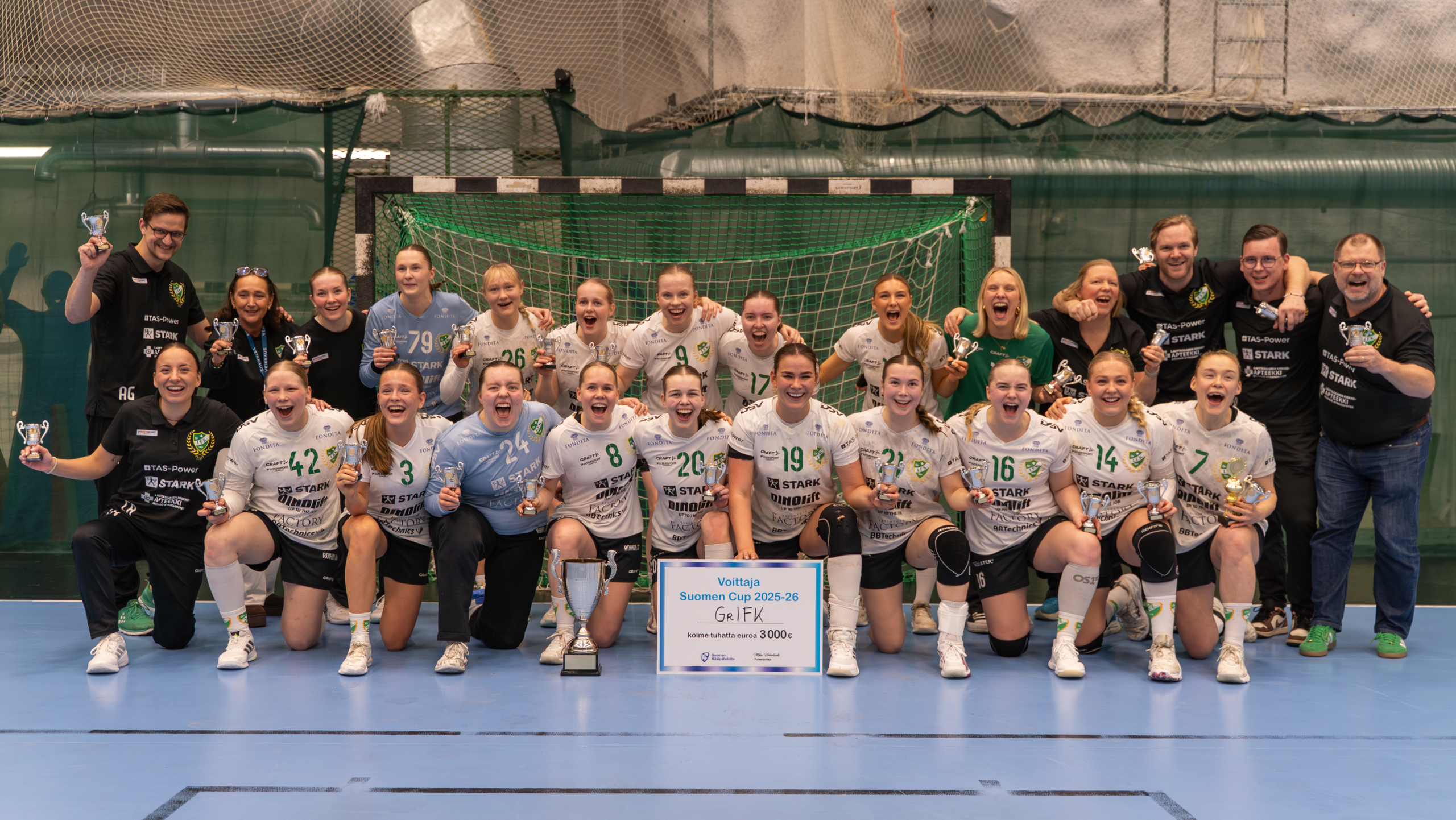 Naisten Suomen Cupin mestarit 2026 GrIFK